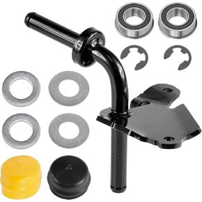 Caltric Steering Right Spindle Kit Compatible with John Deere S110 S120 S130 S160 S170 S180 S220 S240 X107 X117R X127 X147R X167 X167R AUC10012 in Kuwait