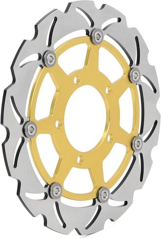 Front Rear Brake Disc Rotors Pads Kit for Kawasaki Ninja ZX6R ZX6RR 2003 2004 in Kuwait