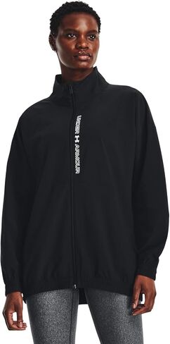 سترة نسائية كبيرة الحجم منسوجة بسحاب كامل من Under Armour مقاس S in Saudi Arabia