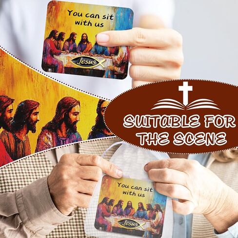 Honoson 24 Packs Jesus Fish Christian Lapel Pin Religious Jesus Fish Enamel Pins with Card for Christian Theme Sunday School VBS Church Gatherings Bible Study Groups Supply in Saudi Arabia