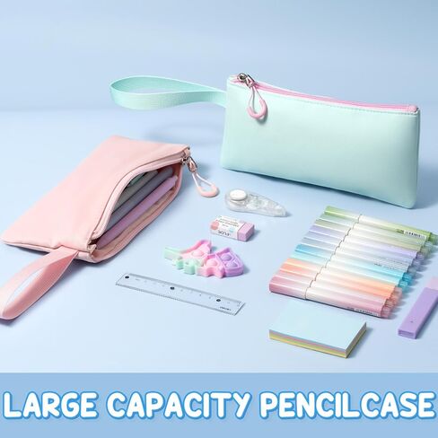حقيبة ظهر Fimibuke Kids for Girls ، 4 PCS حقيبة ظهر للمراهقات في سن المراهقة مع صندوق الغداء وحالة القلم الرصاص ومجموعة حقائب سماعات الرأس ، حقيبة مدرسية لطيفة لطلاب المدرسة الثانوية الابتدائية إلى المدرسة in Kuwait