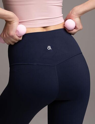 Wenabutter High Waisted Yoga Leggings for Women 25'' Ultra Soft Workout Pants Squat Proof Athletic Legging for Running in Saudi Arabia