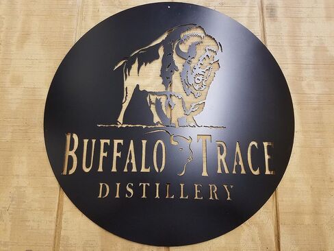 Buffalo Trace Metal wall art plasma cut in Saudi Arabia