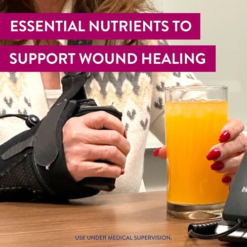 Juven Therapeutic Nutrition Drink Powder Including Collagen Peptides, Amino Acids, and HMB For Wound Healing Support, Fruit Punch, 48 Packets in Saudi Arabia