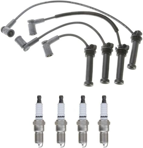 Platinum Spark Plug & Ignition Wires Replacement Parts For Mazda 6 2.3L 2003 2004 2005 in Saudi Arabia