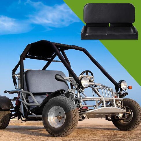 مقعد مزدوج لـ GO Kart Parts قابل للتعديل GO KART 2 SACED SACED لسباق مركبة الموازنة ، الأسود in Saudi Arabia