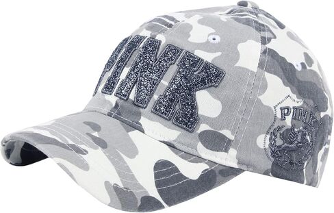 RaOn B53 جديد الوردي شعار المرأة مثير وميض نادي سيدة الكرة قبعة البيسبول قبعة سائقي الشاحنات in Kuwait