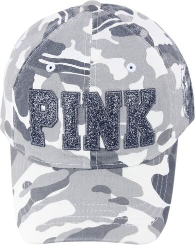 RaOn B53 جديد الوردي شعار المرأة مثير وميض نادي سيدة الكرة قبعة البيسبول قبعة سائقي الشاحنات in Kuwait