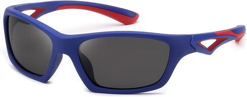 Feisedy Kids Rolveized Sunglasses TR90 نظارات ركوب الدراجات الرياضية UV400 للأولاد الفتيات العمر 3-10 B0160 in Kuwait