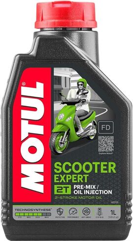 Motul Scooter Expert 2T Oil 1 Liter (105880) in Saudi Arabia