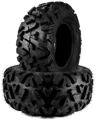 KAX 26x9-12 ATV UTV 26x9x12 ATV Mud All Terrain Tire 6PLY,Go Kart Tubeless Tire,Four Wheeler SET of 2 in Saudi Arabia