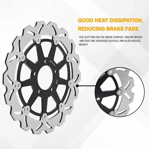 GSXR 600 750 2006 2007 GSXR1000 2005-2008 دوارات أقراص الفرامل الأمامية ومنصات الطقم لسوزوكي VZR1800 Boulevard M109 R R2 RZ 06-14 in Kuwait