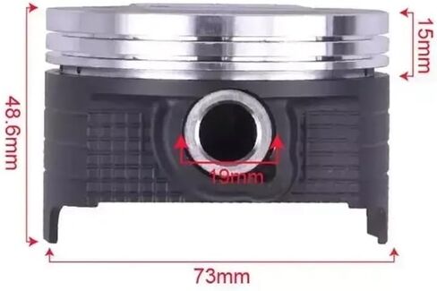 Motorcycle Cylinder Engine Piston Ring Fit For DR250RW DR250RX DR250RY(73.75mm) in Saudi Arabia