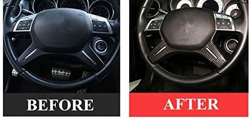 ABS INNER TEERING HELLE COVERS لـ Mercedes-Benz ML W166 2012-2015 GL X166 2013-2015 in Saudi Arabia