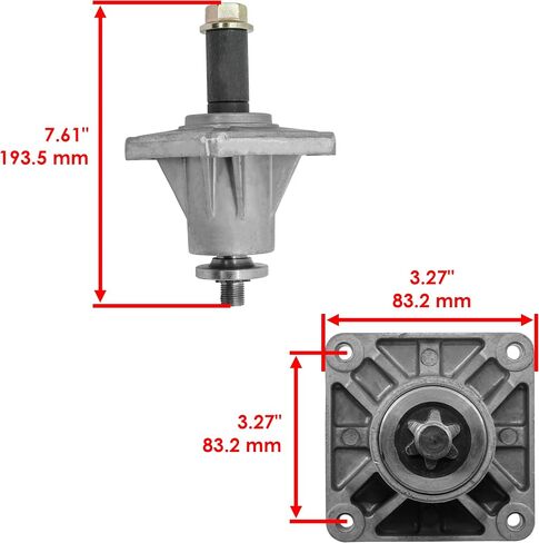 مجموعة مغزل Caltric متوافقة مع MTD 618-04134B 918-04134B 618-04134D 918-04134D 1120383 in Saudi Arabia