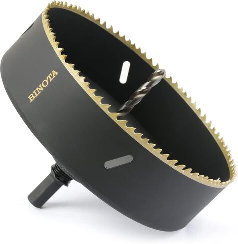 BINOTA M42 Bi-Metal Hole Saw, 102mm-4", for Metal, Wood, Plywood, PVC, Gypsum, Composite, Stainless Steel Plate in Saudi Arabia