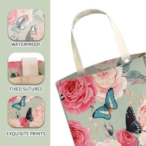 Car Trash Can, Cute Car Trash Bag, Hanging Car Organizer and Storage Bag, Trash Bin for Car Accessories, Vehicle, Travelling, Camping Watercolor Flowers in Kuwait