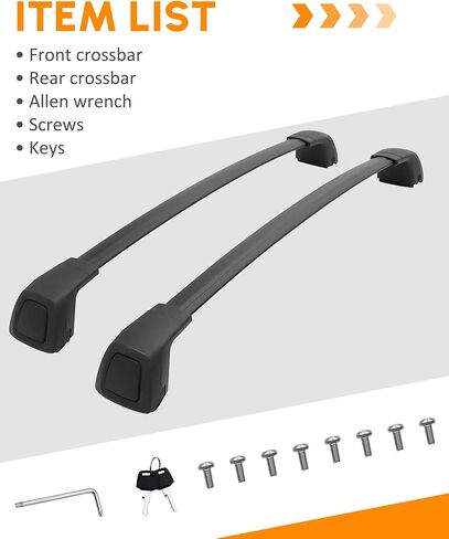 Snailfly Roof Rack Cross Bars Fit for 2016-2022 Honda Vezel HRV HR-V Side Rails Crossbars Cargo Carrier in Saudi Arabia