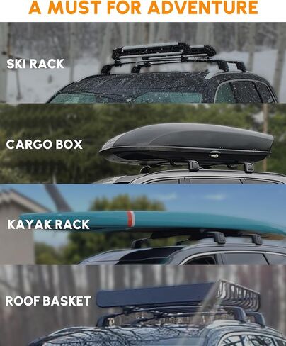 Snailfly Roof Rack Cross Bars Fit for 2016-2022 Honda Vezel HRV HR-V Side Rails Crossbars Cargo Carrier in Saudi Arabia