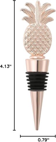 15 قطعة من سدادات النبيذ الوردية هدايا الزفاف، هدايا تذكارية لحفلات الزفاف أو هدايا استحمام الطفل للأطفال الأولاد والبنات كهدايا للضيوف (ذهبي، وردي 15) in Kuwait