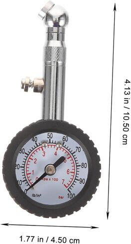 MAGICLULU Tire Pressure Gauge Digital Tire Pressure Tester Rotating Head 0-100psi Range in Saudi Arabia