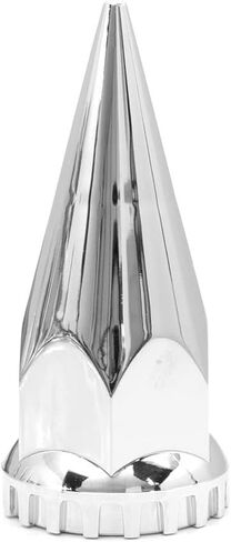 33mm Lug Nut Covers for Semi Trucks, ABS Chrome Flanged Spikes Push-in Lug Nut Cover Caps for Semi Trucks, Pack of 20 PCS in Saudi Arabia