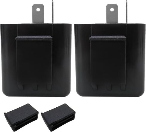 ل Honda/Yamaha/Suzuki - 12V 2 PIN LED Flasher Relay (2 Pack) إصلاحات Hyper Flash ، التي تم تحديثها بواسطة Loner in Kuwait