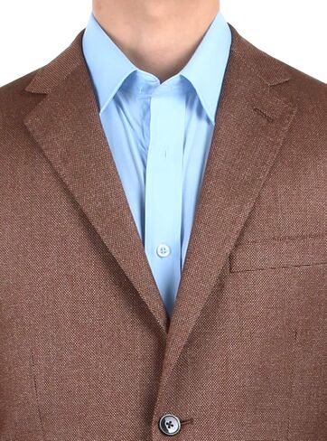 DTI BB Signature Men's Two Button Birdseye Suct Jacket Modern Fit Blazer Coat in Kuwait