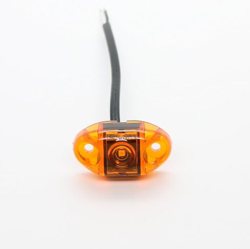 Tecniq ، Inc LED LED Oval Surface Mount Side Side Marker Light - الولايات المتحدة الأمريكية مصنوعة من أجهزة الكمبيوتر المصنفة (العنبر) in Saudi Arabia