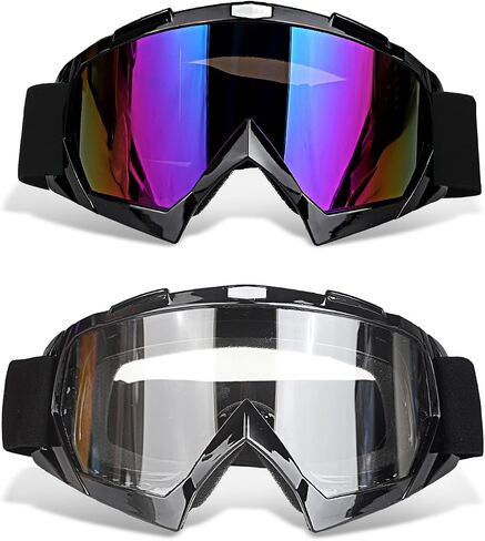 Dirt Bike Goggles with UV Protection for ATV Motocross Riding Racing Off Road in Saudi Arabia