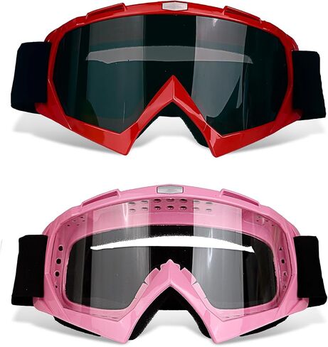 Dirt Bike Goggles with UV Protection for ATV Motocross Riding Racing Off Road in Saudi Arabia