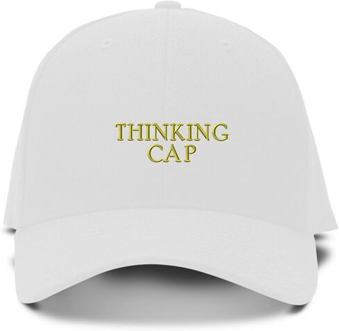 Speedy Pros Baseball Cap Gold Thinking Cap Embroidery Dad Hats for Men & Women 1 Size in Saudi Arabia