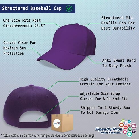 Speedy Pros Baseball Cap Gold Thinking Cap Embroidery Dad Hats for Men & Women 1 Size in Saudi Arabia