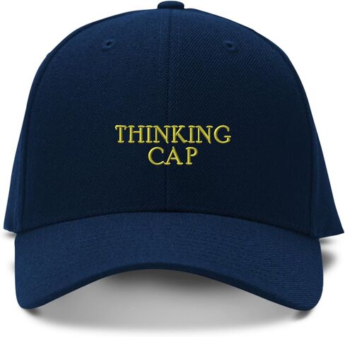 Speedy Pros Baseball Cap Gold Thinking Cap Embroidery Dad Hats for Men & Women 1 Size in Saudi Arabia