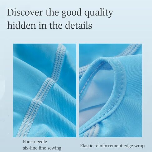 Xmipbs Swimming Caps, Full Face UV Protection Swimming Mask, Head and Neck Cover Protecting from Jellyfish and Other Aquatic Insect,Sunblock in Kuwait