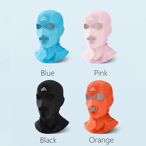 Xmipbs Swimming Caps, Full Face UV Protection Swimming Mask, Head and Neck Cover Protecting from Jellyfish and Other Aquatic Insect,Sunblock in Saudi Arabia