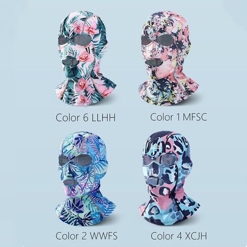 Xmipbs Swimming Caps, Full Face UV Protection Swimming Mask, Head and Neck Cover Protecting from Jellyfish and Other Aquatic Insect,Sunblock in Saudi Arabia