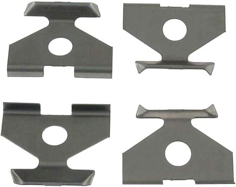 2 Set of - Disc Brake Caliper Support Spring Front Rear 1-Qty for Chrysler for Cordoba for Fifth Avenue for Imperial for Lebaron for Newport for Town & Country in Kuwait