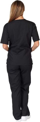 Natural Uniforms Women's Scrub Set Medical Scrub Tops and Pants - Pack of 2 Set in Saudi Arabia
