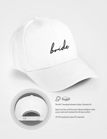 غطاء البيسبول العروس - قبعة العروس الممتازة للنساء - 6 لوحة منظمة Snapback in Kuwait