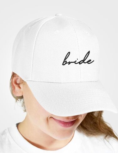 غطاء البيسبول العروس - قبعة العروس الممتازة للنساء - 6 لوحة منظمة Snapback in Kuwait