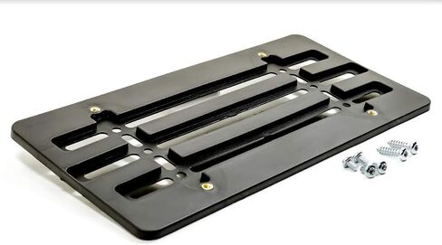 Front Bumper License Plate Tag Holder Mount Mounting Relocator Adapter Kit Bracket for Honda (All Models) Quantity Discount(9.95$ to 6.50$) (Each with 2 Screws + 4 Bolts & 4 Built-in Nuts) (1) in Saudi Arabia
