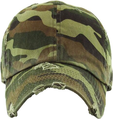 Different Vintage Baseball Cap Embroidered Cotton Adjustable Distressed Dad Hat in Kuwait