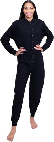 Cotton Onesie Footless Union Suit Drop Seat Pajama for Men and Women in Saudi Arabia