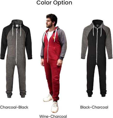 Juicy Trendz Fuxion Mens Novelie Phemsuit - Dark Wooded Oneie للرجال والنساء - مرتدي ملابس ومراف in Kuwait