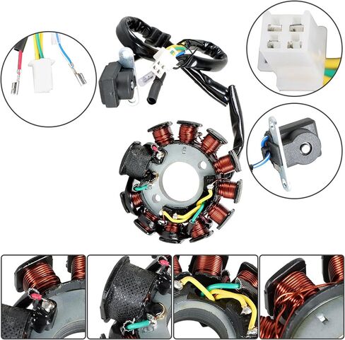 11 عمود لفائف بديل لثائق لصالح AC 6 عمود Coil GY6 150cc 125cc محرك in Saudi Arabia