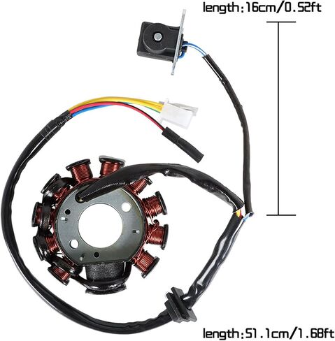 11 عمود لفائف بديل لثائق لصالح AC 6 عمود Coil GY6 150cc 125cc محرك in Saudi Arabia