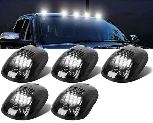 Solar Powered Wireless No Drill Truck Cab Roof LED with Motion Vibration Sensor IP67 Waterproof Roof Lights, Cab Marker Lights for Truck in Saudi Arabia