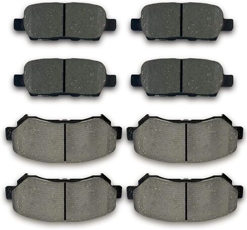 D905 D1374 Front Rear Ceramic Brake Pads Set Fit For 2009-2020 Nissan Maxima,For 2008-2013 Nissan Rogue,For 2008-2012 X-Trail in Saudi Arabia