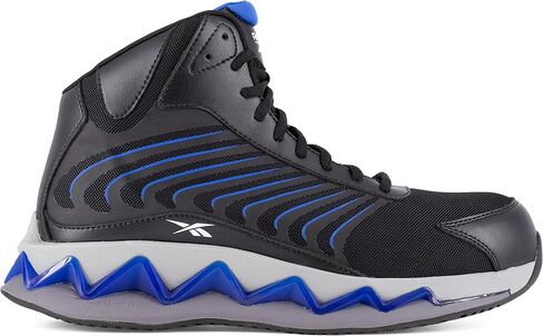 Reebok Work Men's RB3223 Zig Elusion Heritage Work Construction Shoe Black Safety, 9 Wide in Saudi Arabia